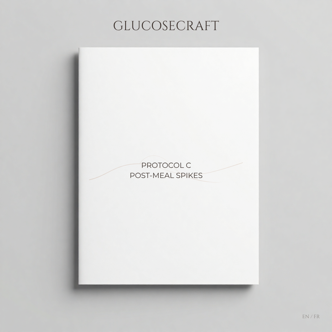 GlucoseCraft — Pics Post-Repas & Vitalité / Post-Meal Spikes & Vitality (Profil C)