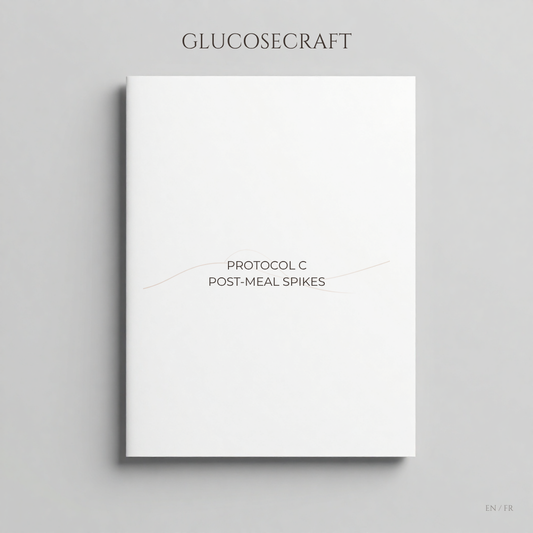 GlucoseCraft — Pics Post-Repas & Vitalité / Post-Meal Spikes & Vitality (Profil C)